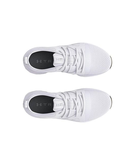 Under Armour White (Wmns) Charged Breathe Lace Tr
