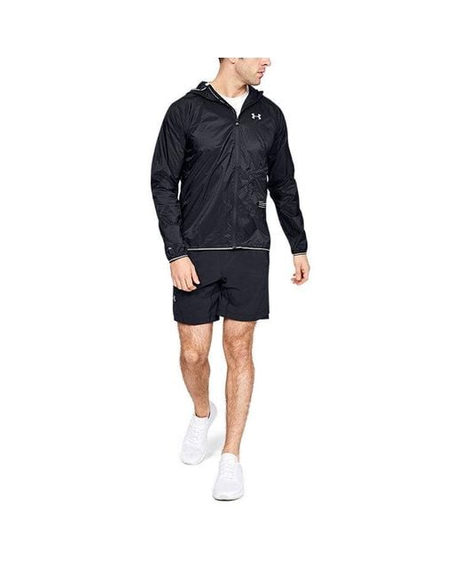 Under Armour Black Qualifier Storm Packable Jacket for men