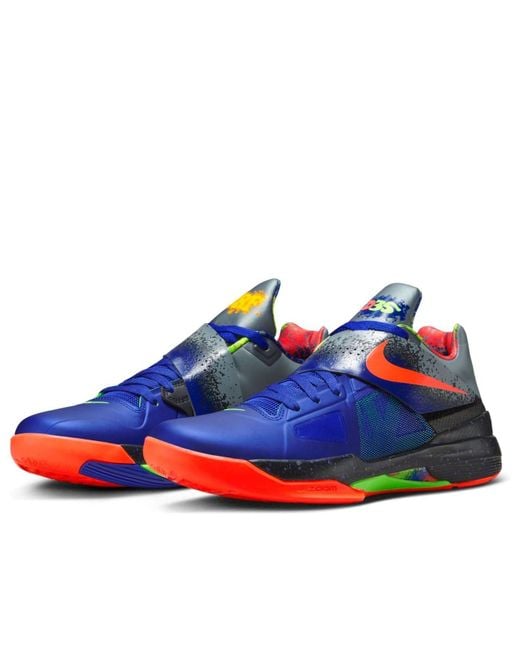Nike Blue Zoom Kd 4 'Nerf' for men