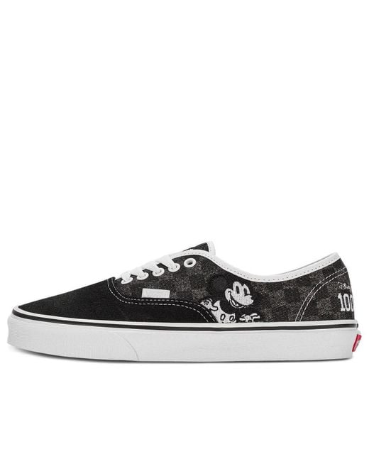 Vans Black Disney X Authentic 'Og Family Mickey Mouse' for men
