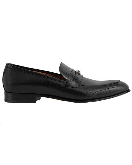 Gucci Black Loafer With Interlocking G for men