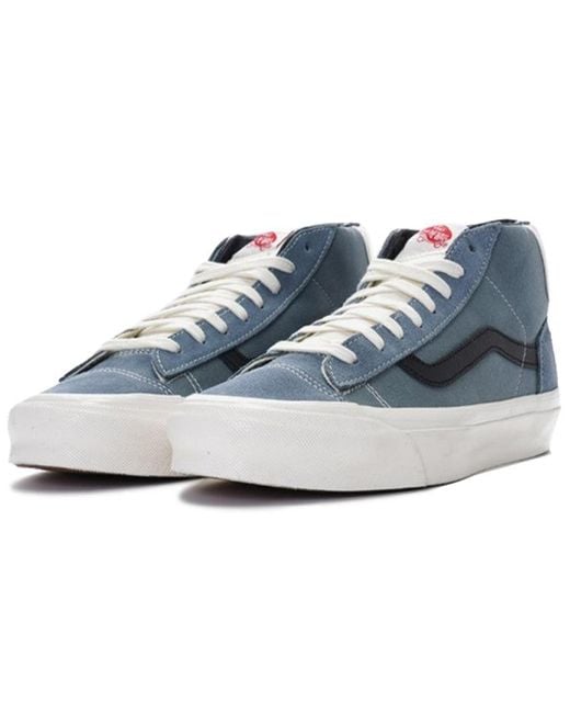Vans Blue Og Mid Skool Lx 'Lead' for men