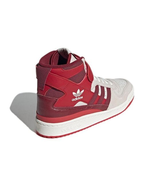 Adidas Red Originals Forum 84 High Sneakers