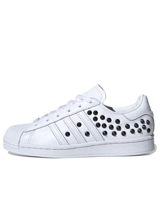 Adidas White (Wmns) Superstar 'Studs'