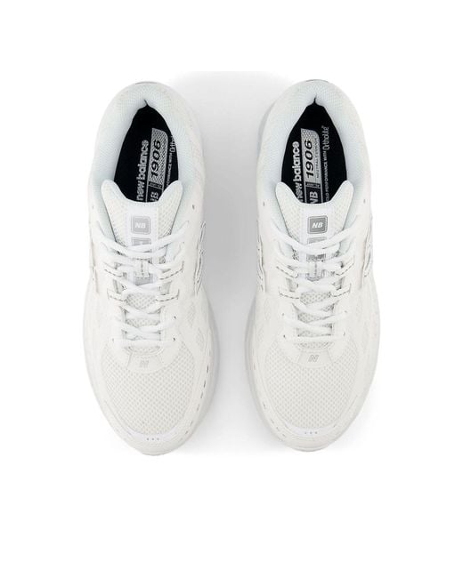 New Balance White 1906 Metallic' for men