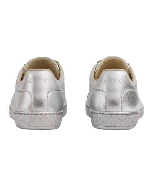 Gucci White (Wmns) Ace 'Metallic'