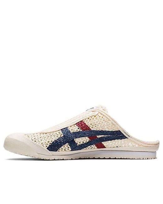 Onitsuka Tiger Blue Mexico Sabot White for men
