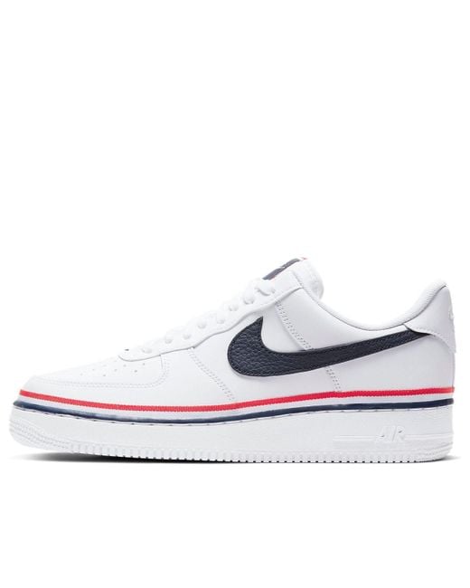 Nike White Air Force 1 Low 'Usa' for men