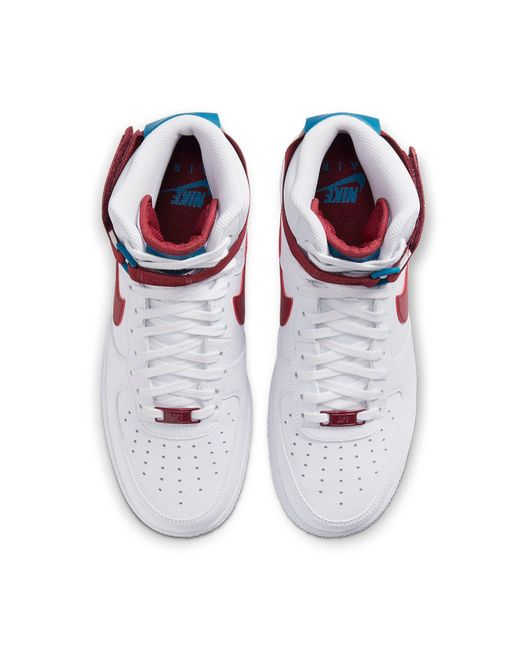 Nike Red (Wmns) Air Force 1 High Team'