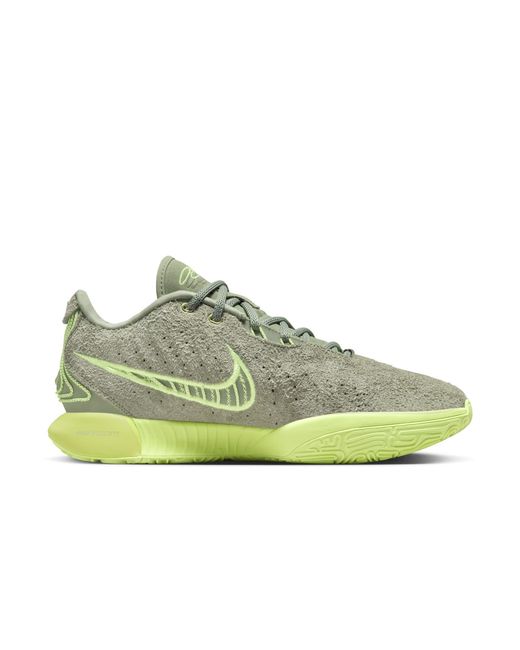 Nike Green Lebron 21 Ep 'Algae' for men