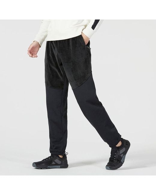 Under Armour Black Journey Fleece Pants for men