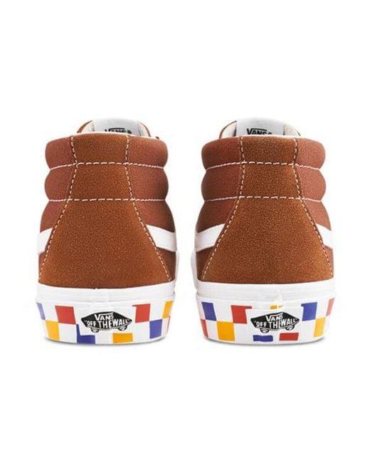 Vans Brown Sk8-Mid Reissue for men