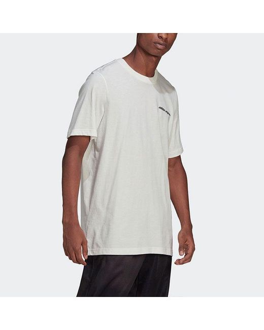 Adidas White Originals Yung Z Tee 1 'Core' for men