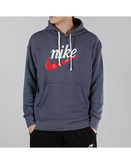 Nike Blue As Sportswear Heritage Po Gx Midnight for men