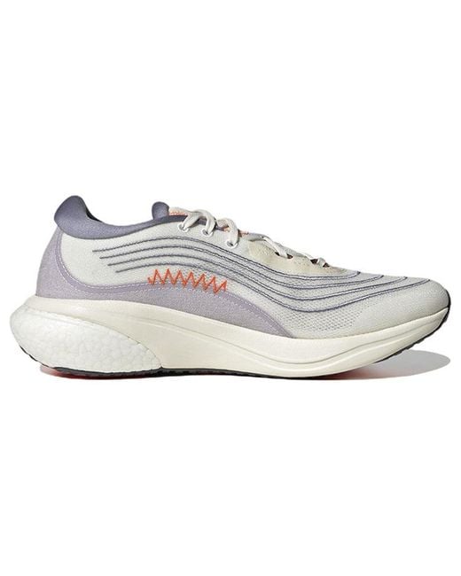 Adidas White Supernova 2.0 X Parley for men