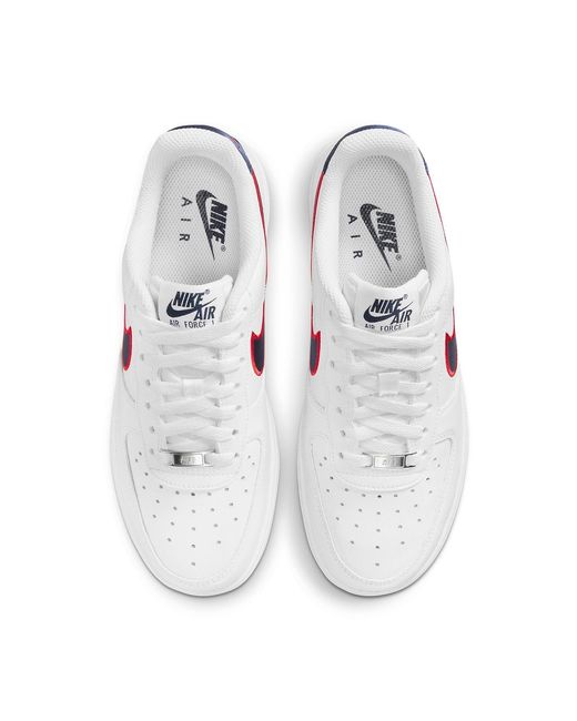 Nike White (Wmns) Air Force 1 Low 'Houston Comets 4-Peat'