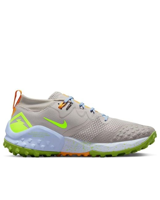 Nike White Wildhorse 7 'Light Iron Ore Volt' for men