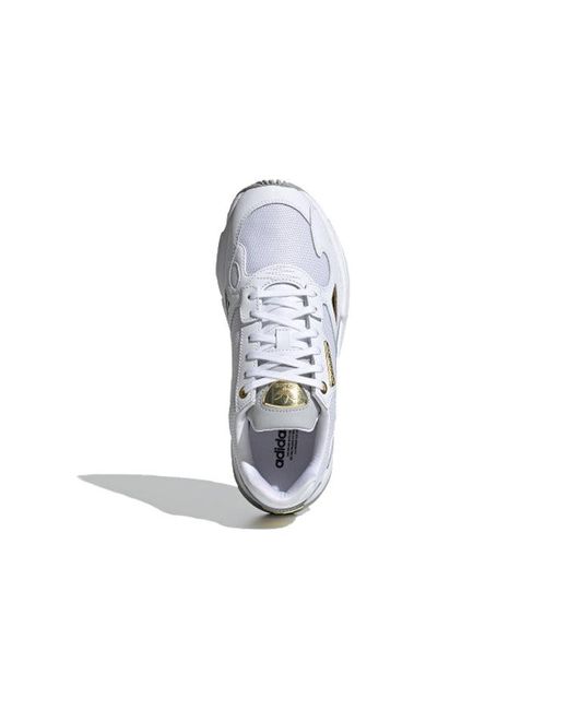 Adidas White (Wmns) Falcon Metallic'