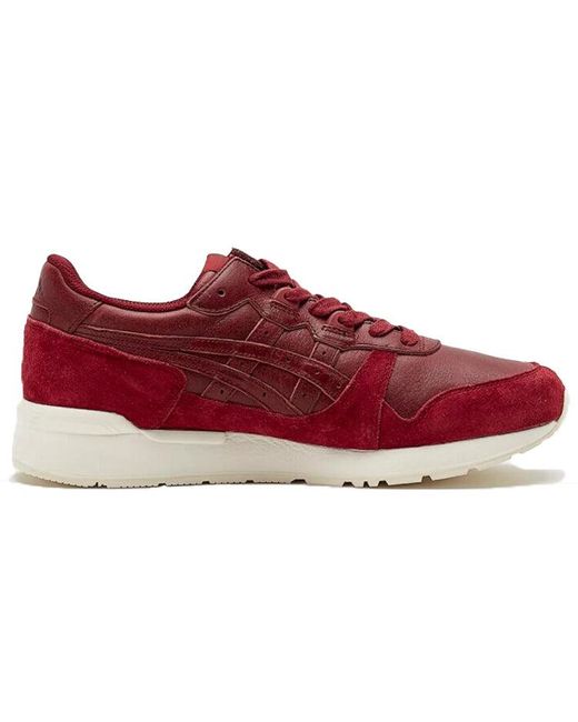 Asics Red Gel Lyte 'Burgundy' for men