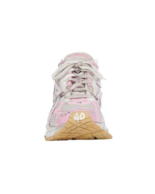 Balenciaga White (Wmns) Runner Sneakers Baby Mesh And Nylon'