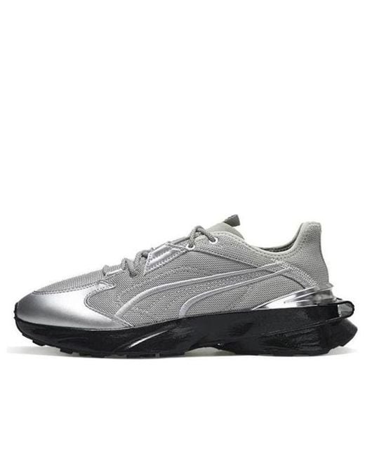 PUMA Gray Pwrframe X Staffonly Metal Fuzz 'Metallic' for men