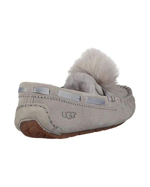 Ugg Gray (Wmns) Dakota Pom Pom Slip On