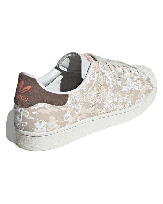 Adidas White Originals Superstar 'Camo for men