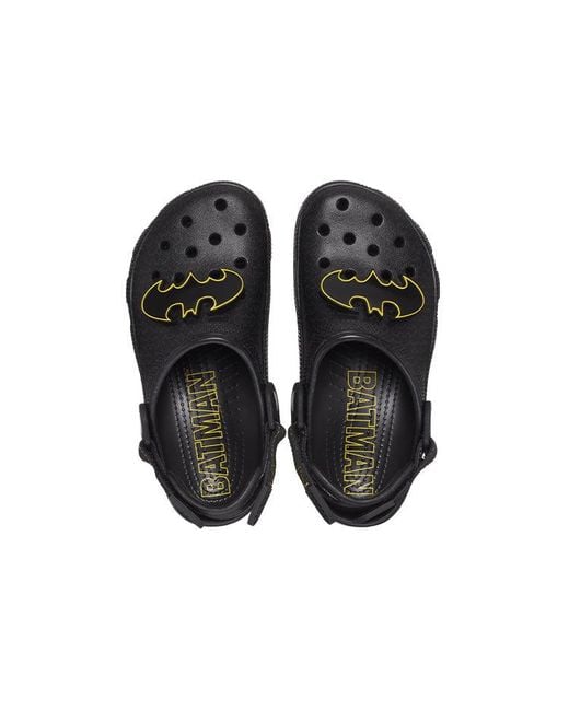 CROCSTM Black Dc Comics X Classic Sr Clog 'Batman' for men