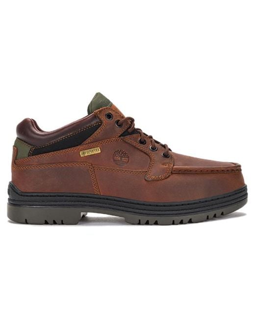 靴 Timberland moc toe gtx 25 Timberland X Beams Heritage Moc Toe Gtx Chukka Boots in Brown for