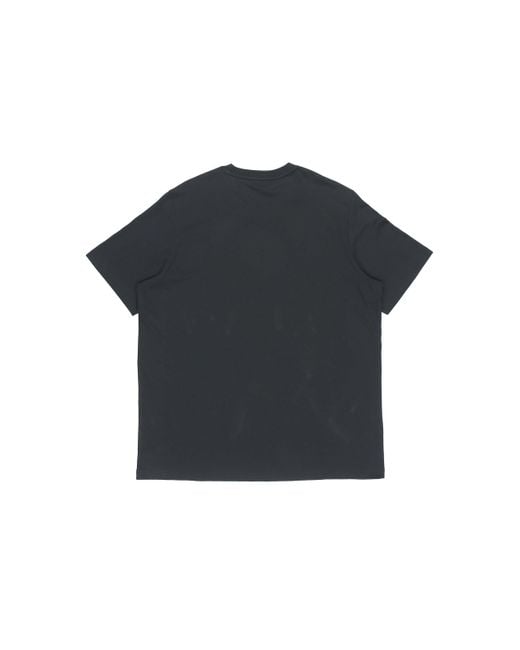 Adidas Black M Sl Sj T Logo Sports Round Neck Short Sleeve for men