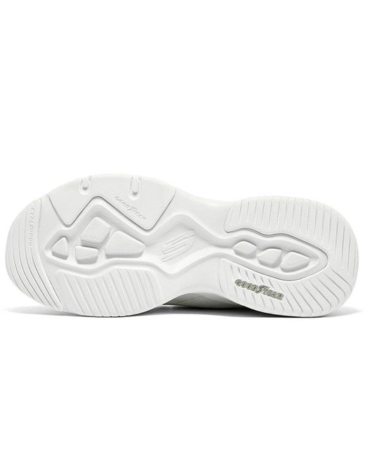 Skechers White (Wmns) D'Lites 4.0
