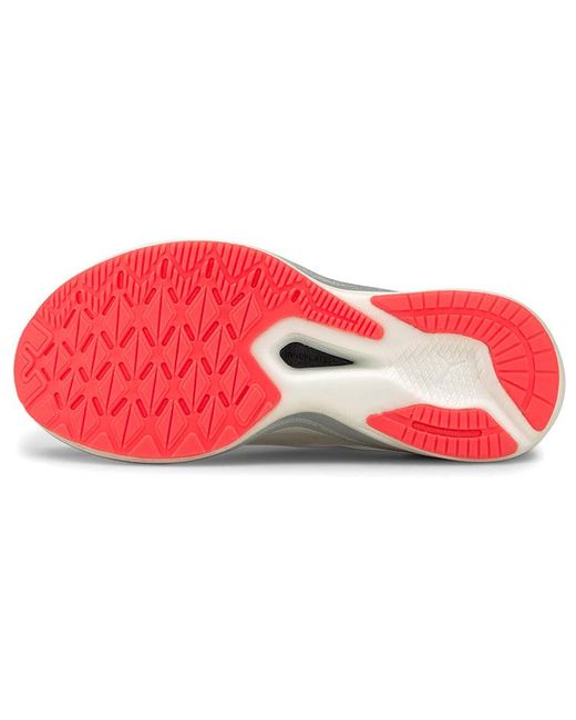 PUMA White (Wmns) Deviate Nitro Elite Lava Blast'