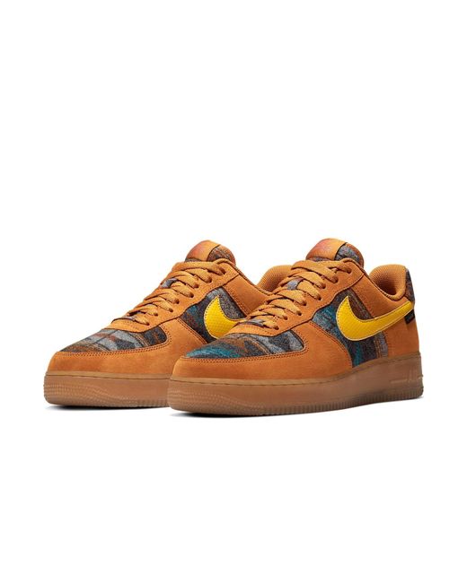 Nike Brown Air Force 1 Low 'N7 Pendleton' for men