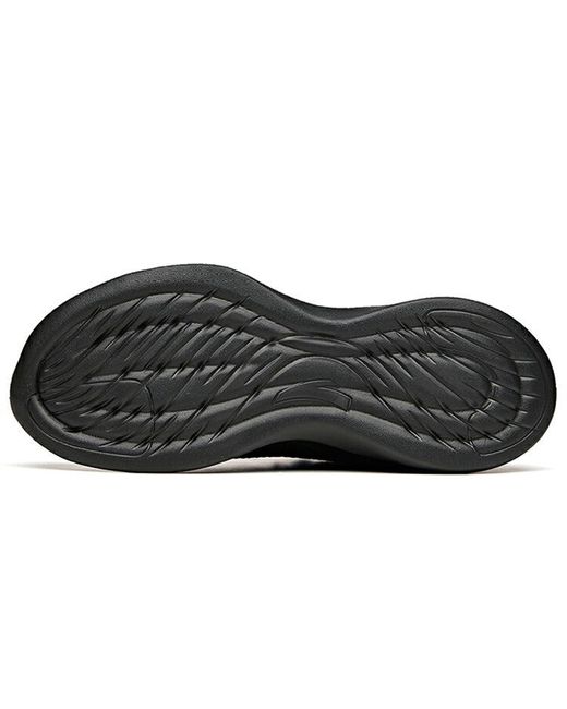 Anta Black Running Series Sneakers Shock-Absorbing' for men