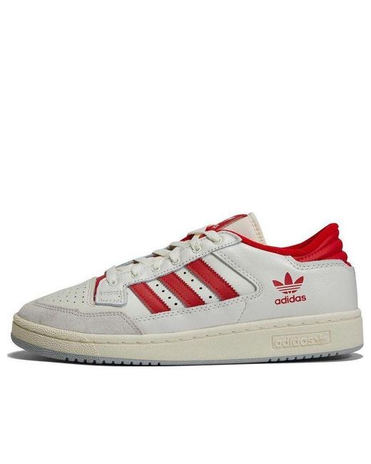 Adidas White Centennial 85 Low Shoes for men