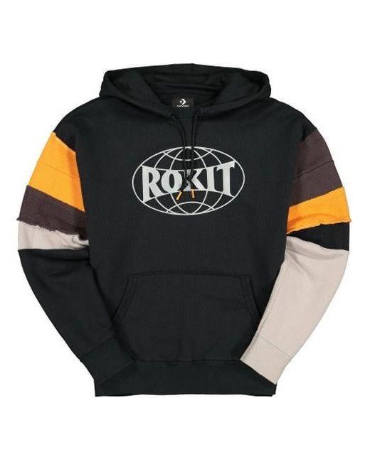 Converse Black X Rokit Pullover Crossover Splicing for men