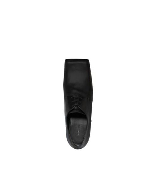 Balenciaga Black Work Derby Shoes for men