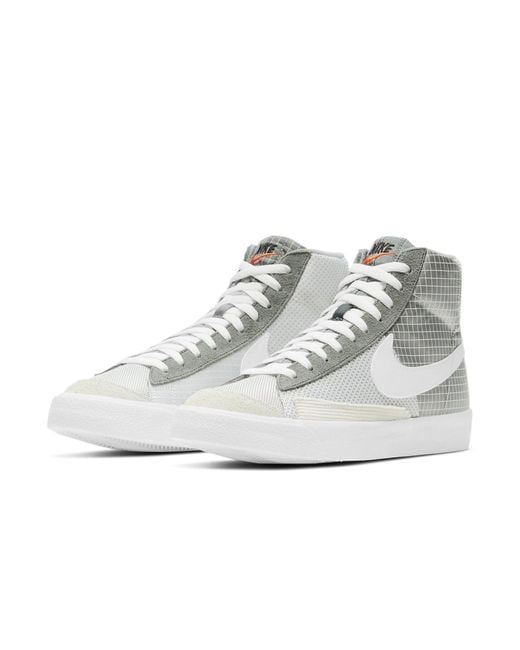 Nike Gray Blazer Mid '77 'Patch for men