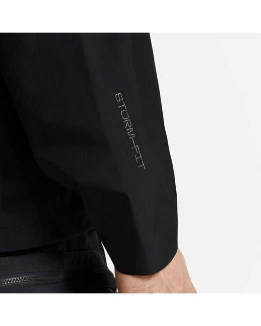 Nike Black Acg Cascade Rain Jacket for men