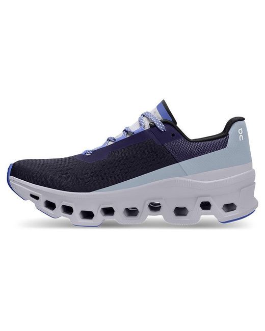 On Shoes Blue Cloudmonster