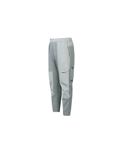 Nike Gray As Sportswear Tch Pck Pant Wvn Smoke for men