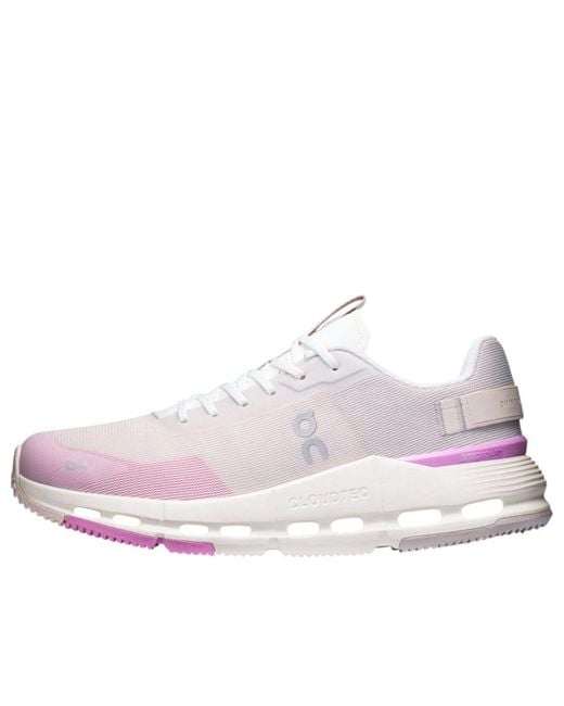 On Shoes Pink (Wmns) Cloudnova Form 2