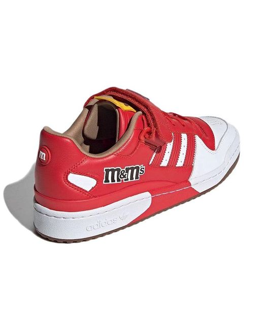 Adidas Red M&M's X Forum '84 Low for men