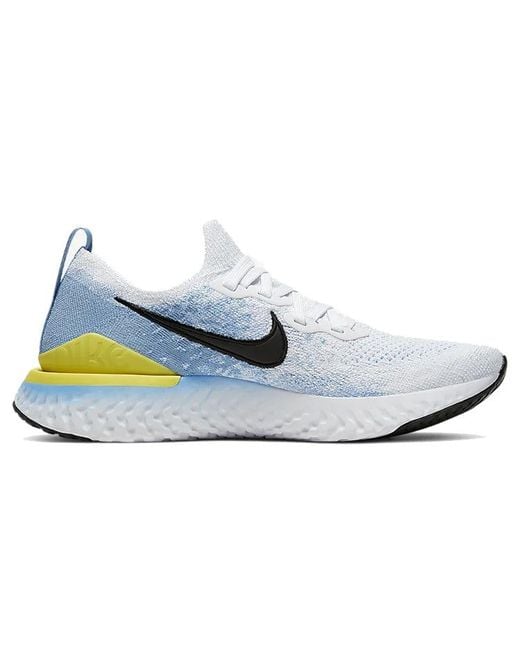 Nike Blue (Wmns) Epic React Flyknit 2 Light'