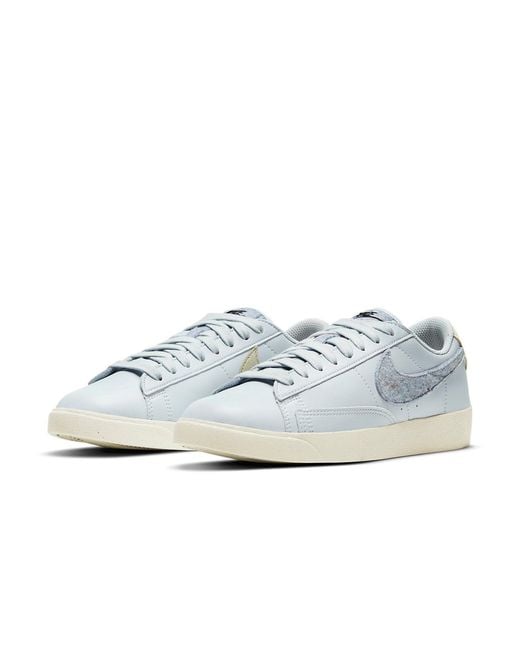 Nike Blue (Wmns) Blazer Low Se 'Recycled Wool Pack- Light Armory'