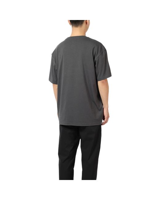 Nike Black Sportswear Circa Hybird S/S Tee Logo Printing Round Neck Short Sleeve for men