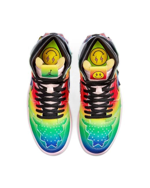 Nike Multicolor 1 Retro Og High X J. Balvin 'Colores Y Vibras' for men