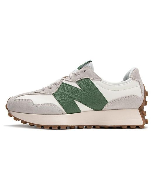 New Balance White 327 D Width for men