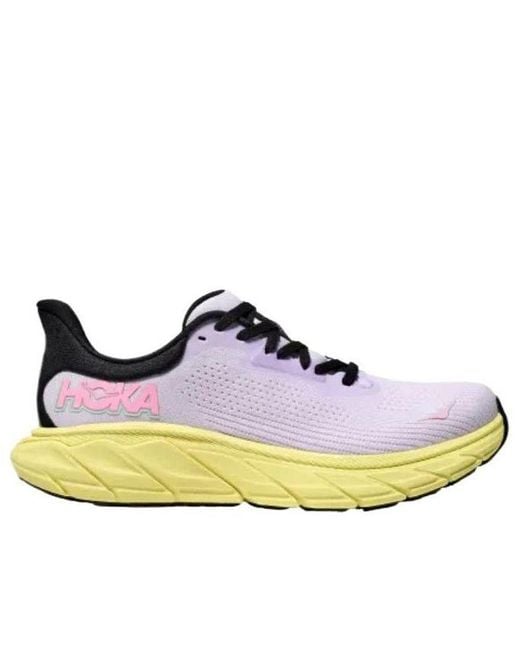 Hoka One One Blue (Wmns) Arahi 7 Wide 'Starlight Glow Yuzu'