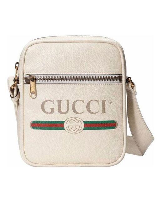 Gucci Natural Print Messenger Bag for men